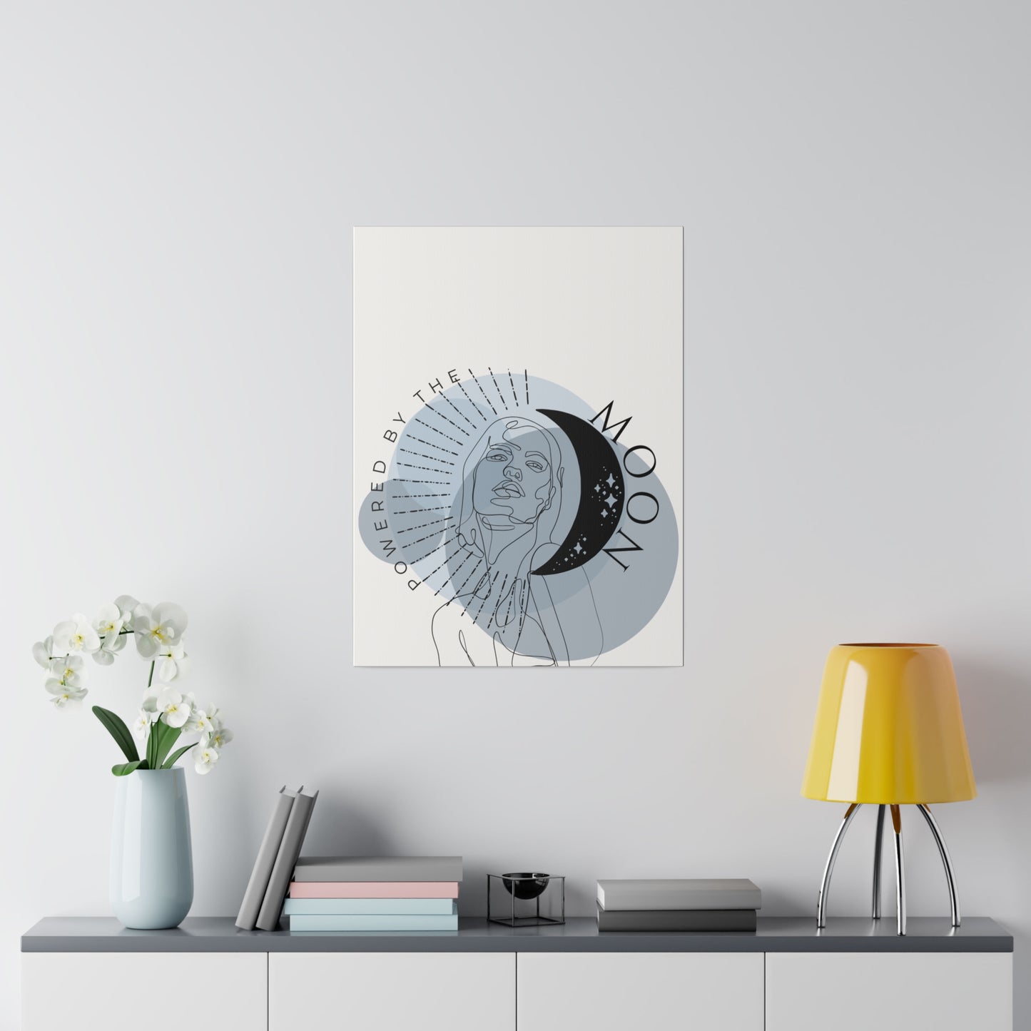 Art Print - Powered By The Moon in Sky