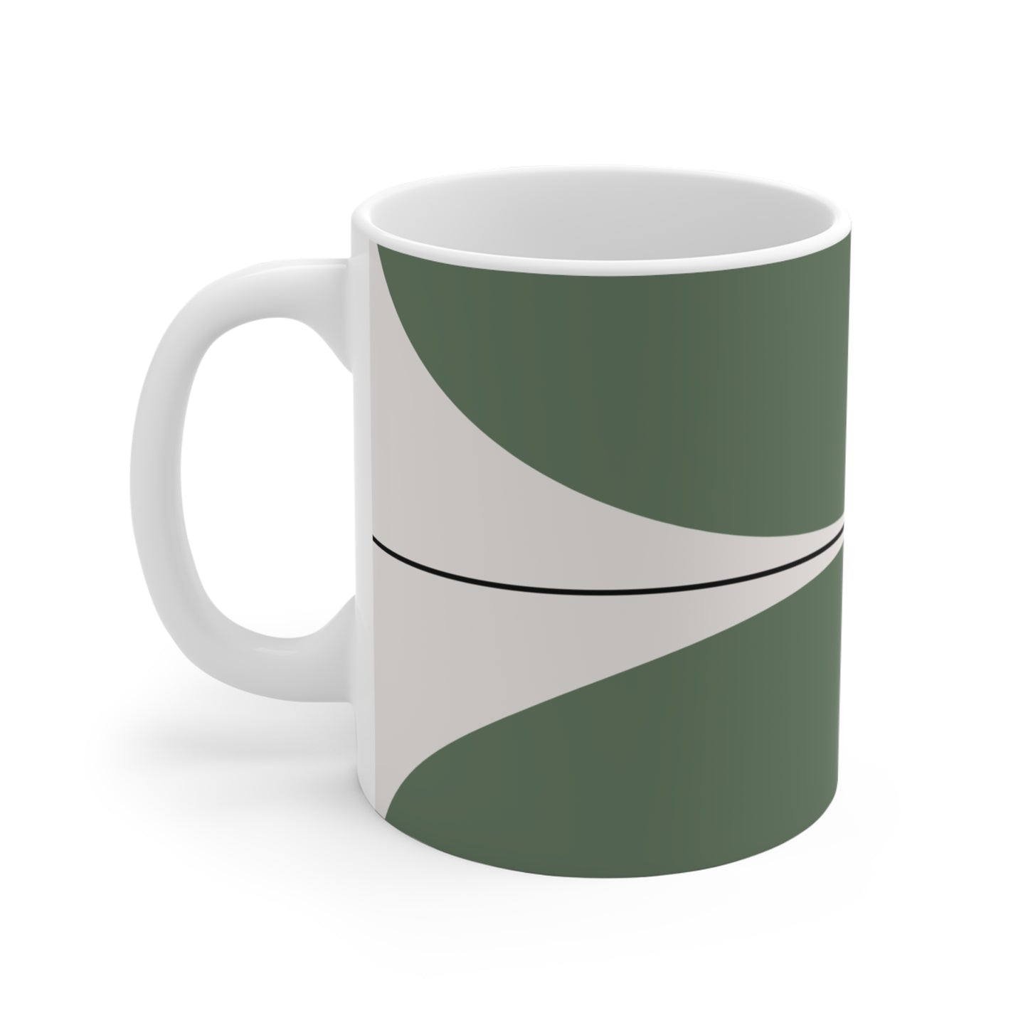 Kitchen Mug 11oz - Elemental 2 in Spruce