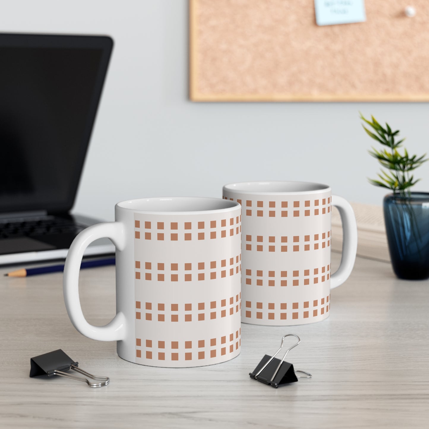 Kitchen Mug 11oz - Elemental 5 in Rust