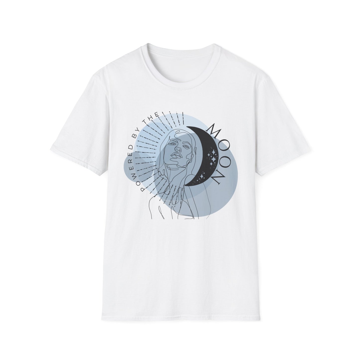 Elemental Moon Phase T-Shirt in Sky