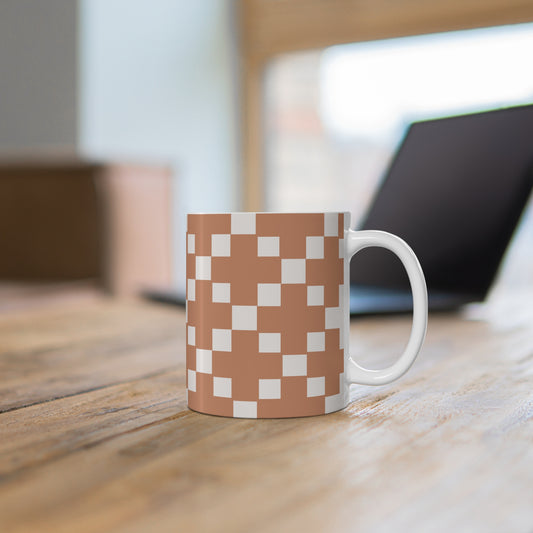 Kitchen Mug 11oz - Elemental 7 in Rust