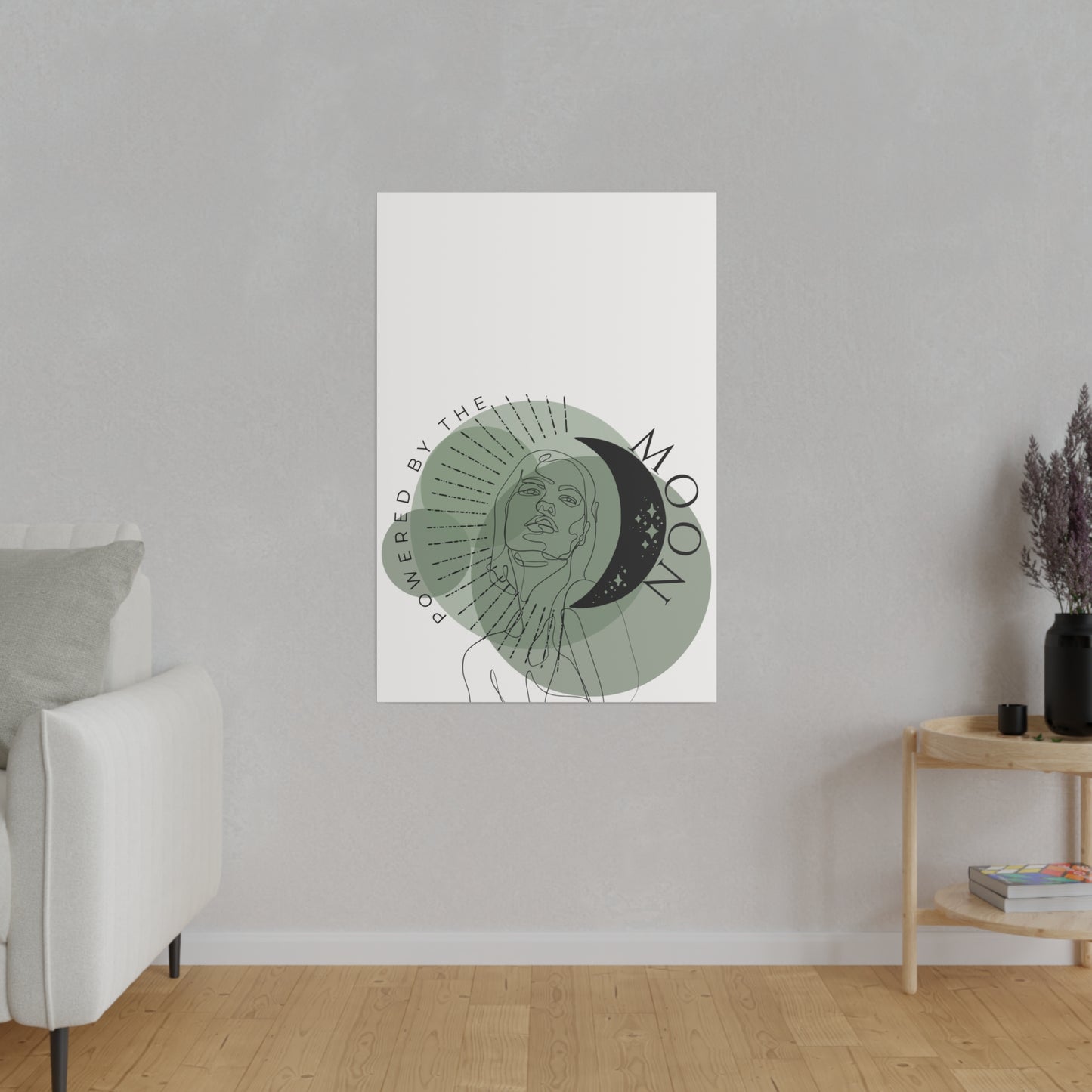 Art Print - Powered By The Moon in Spruce