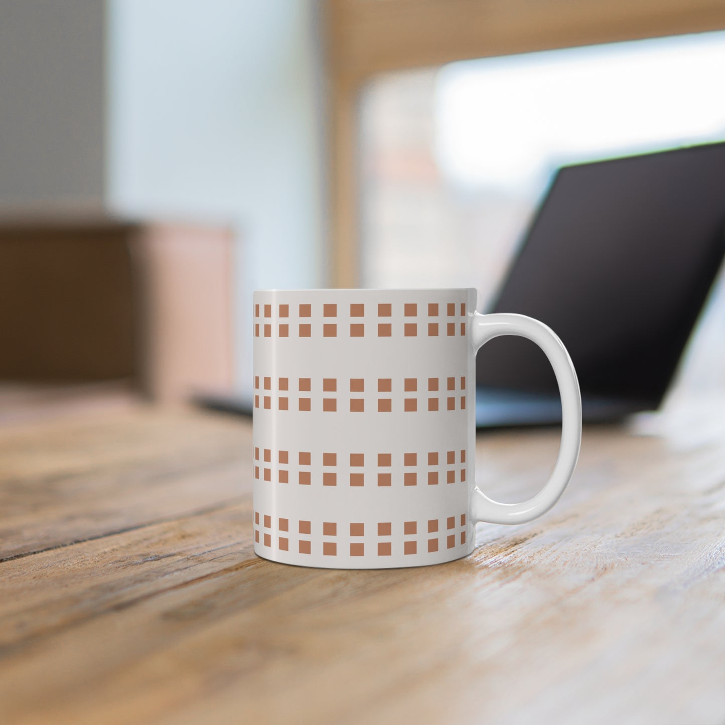 Kitchen Mug 11oz - Elemental 5 in Rust