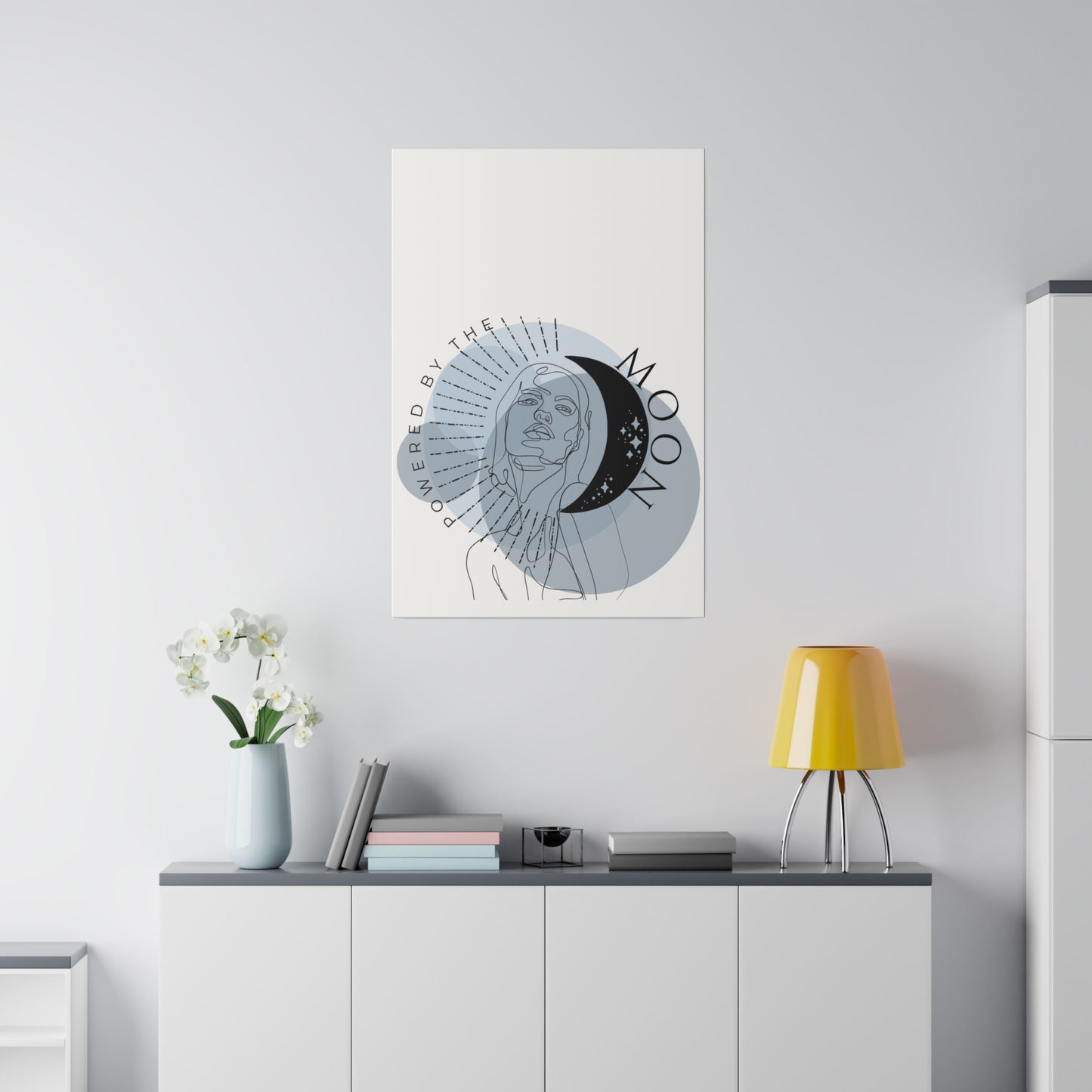 Art Print - Powered By The Moon in Sky