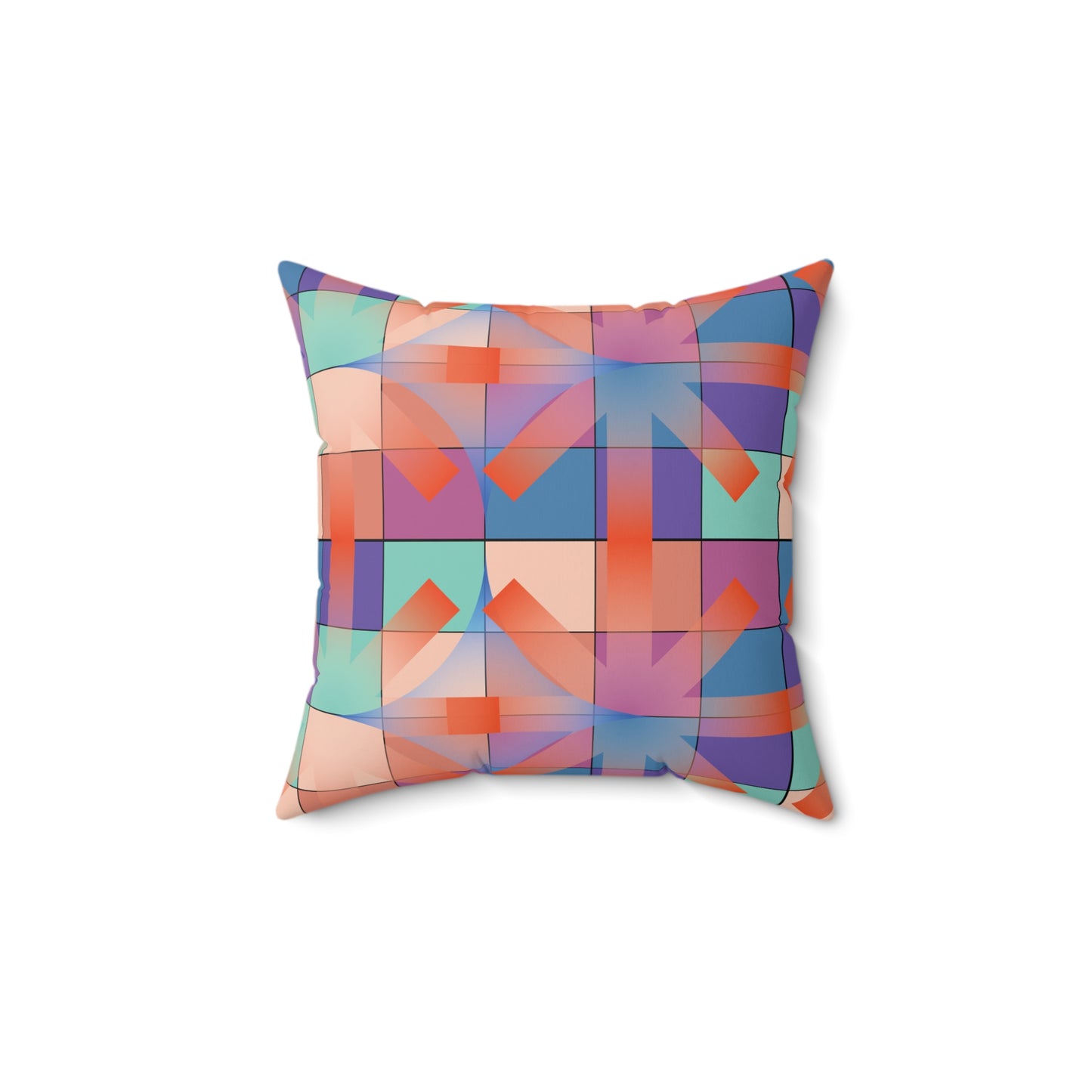 Star Power Square Pillow