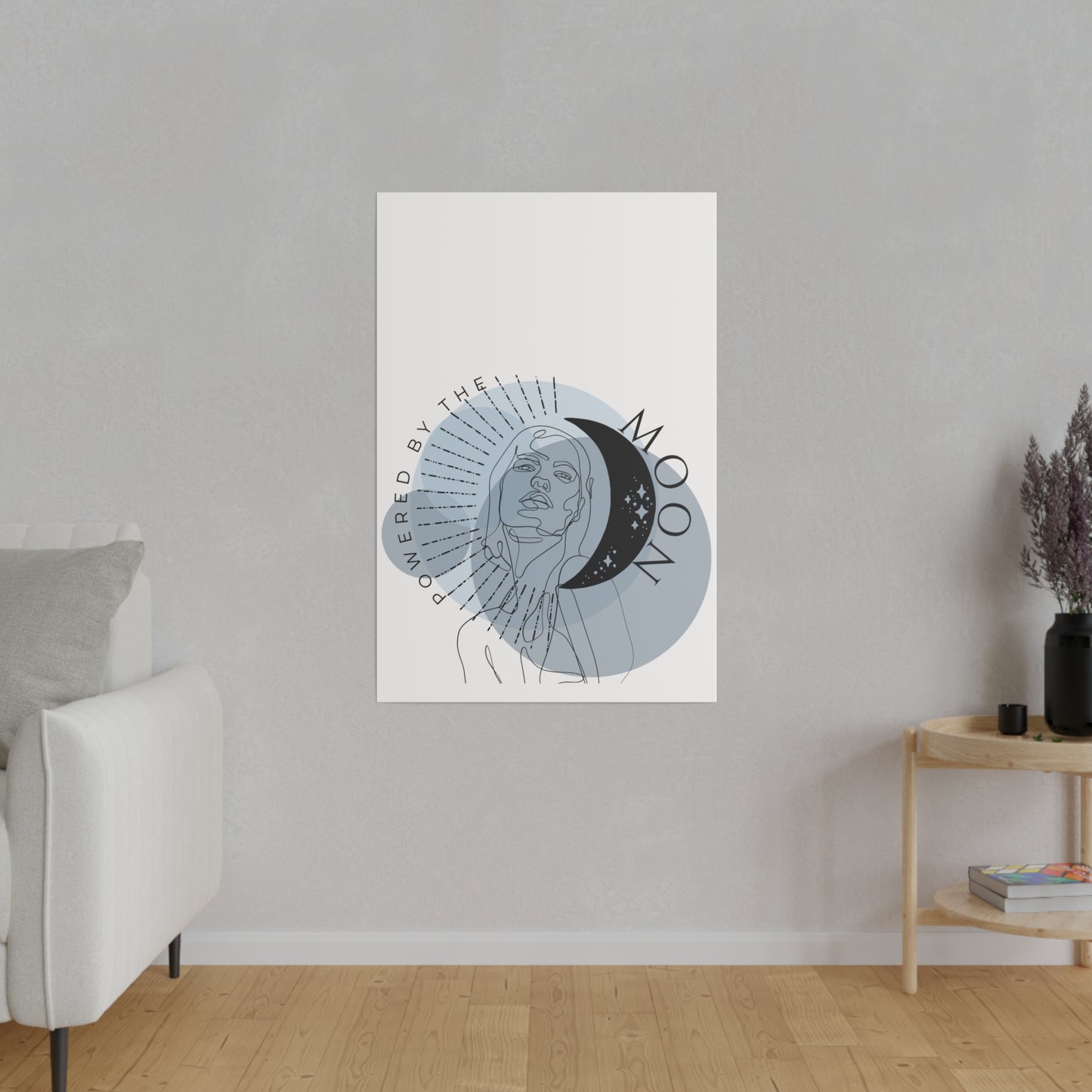 Art Print - Powered By The Moon in Sky