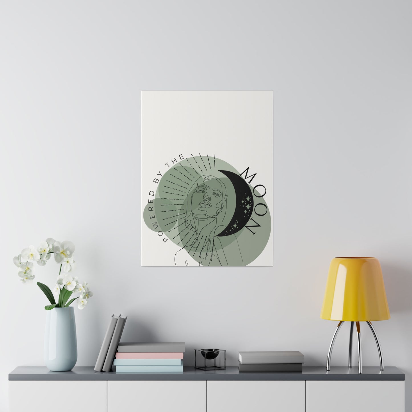 Art Print - Powered By The Moon in Spruce