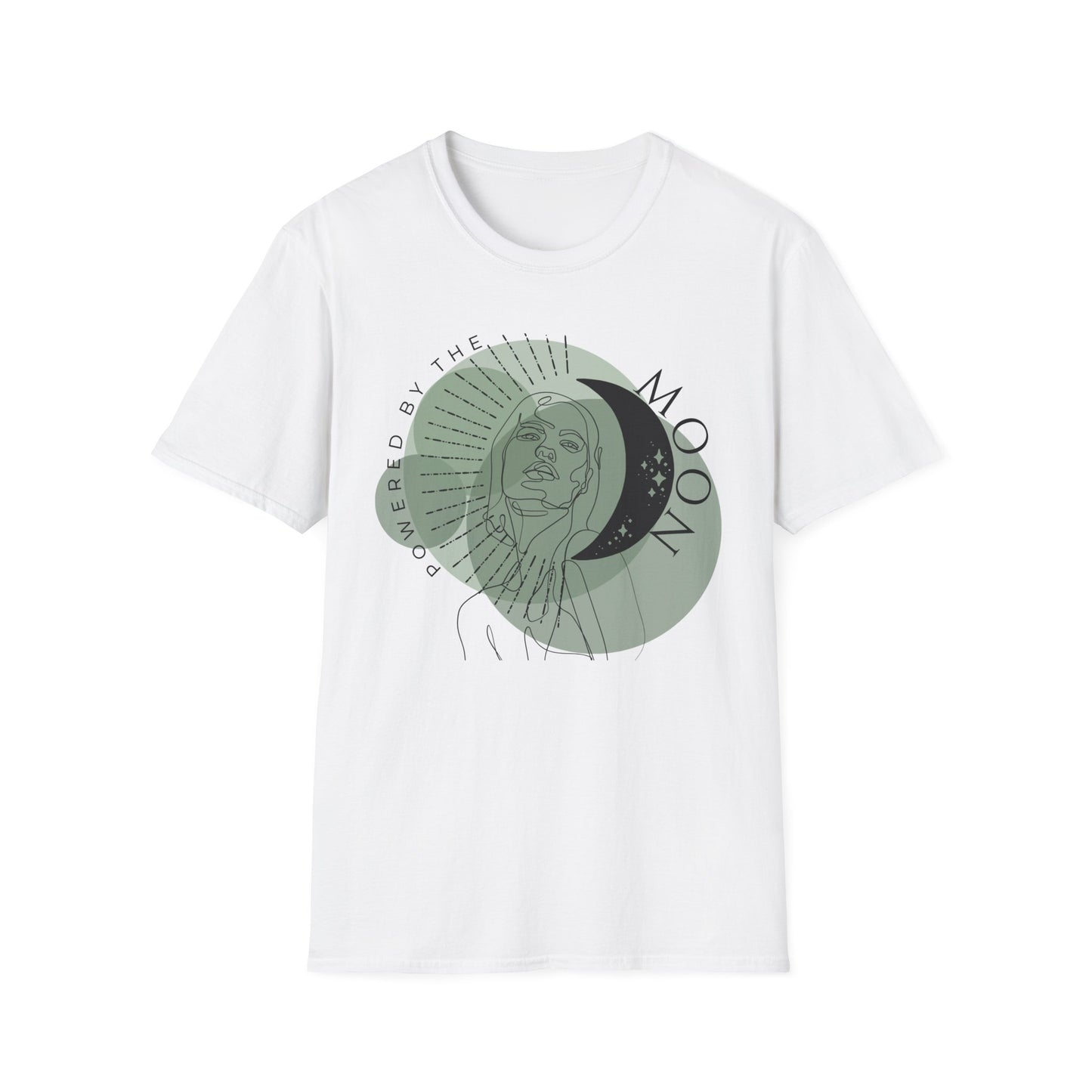 Elemental Moon Phase T-Shirt in Spruce