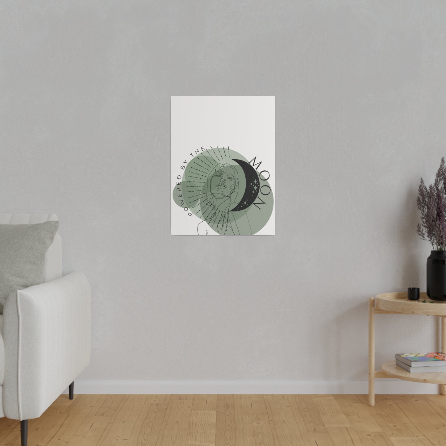 Art Print - Powered By The Moon in Spruce