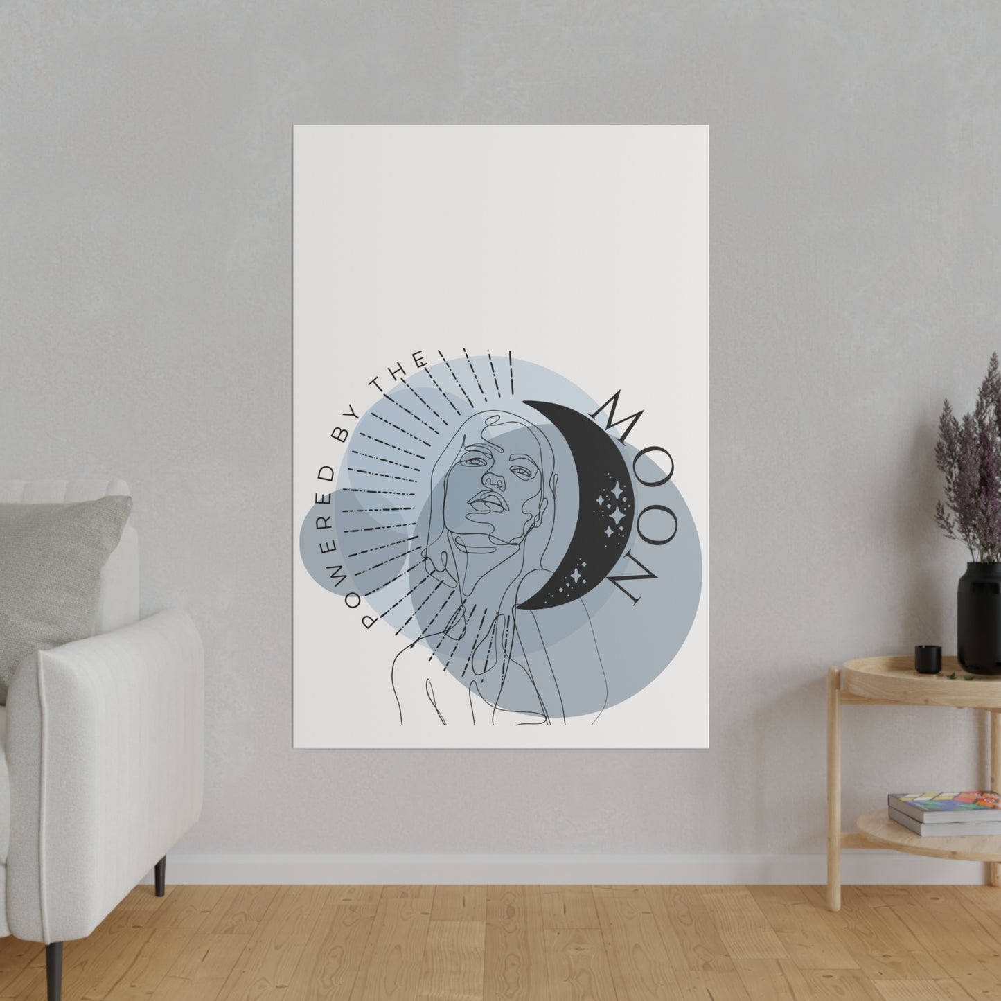 Art Print - Powered By The Moon in Sky