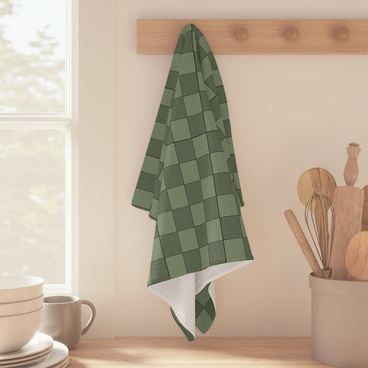 Microfiber Kitchen Towel - Elemental 1 in Spruce