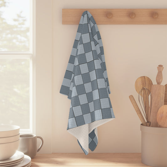 Microfiber Kitchen Towel - Elemental 1 in Sky