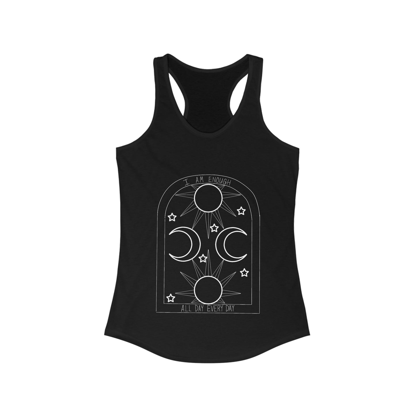 Tank Top - You Are Enough Tarot Style Design