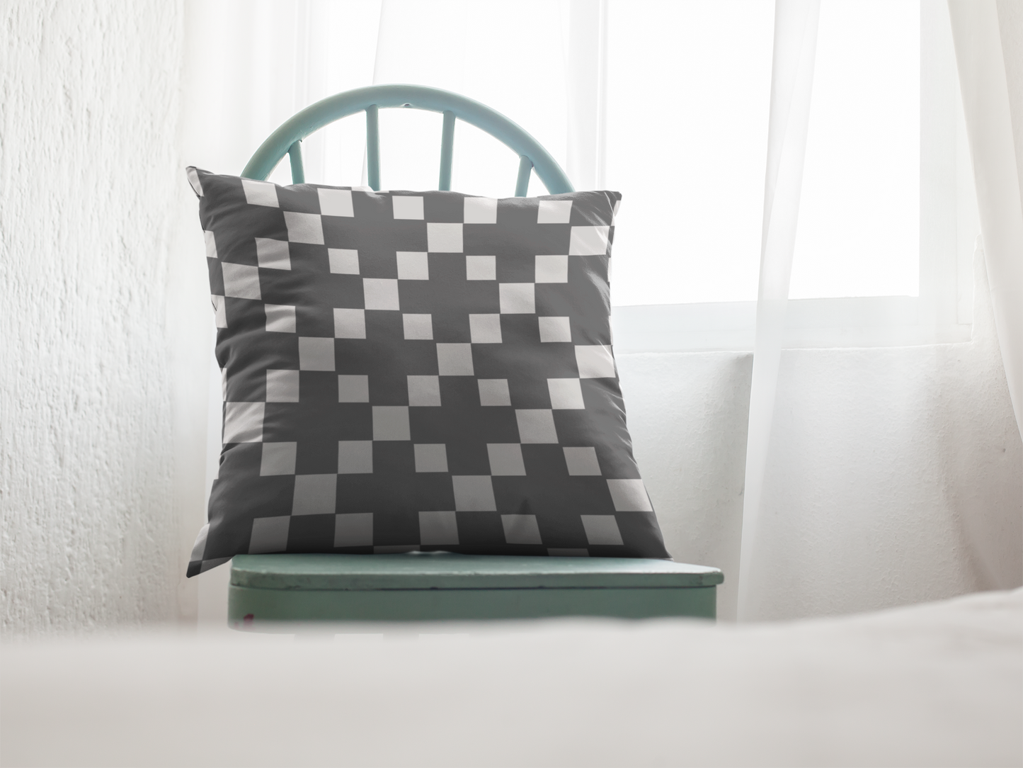 Accent Pillow - Elemental 7 in Iron