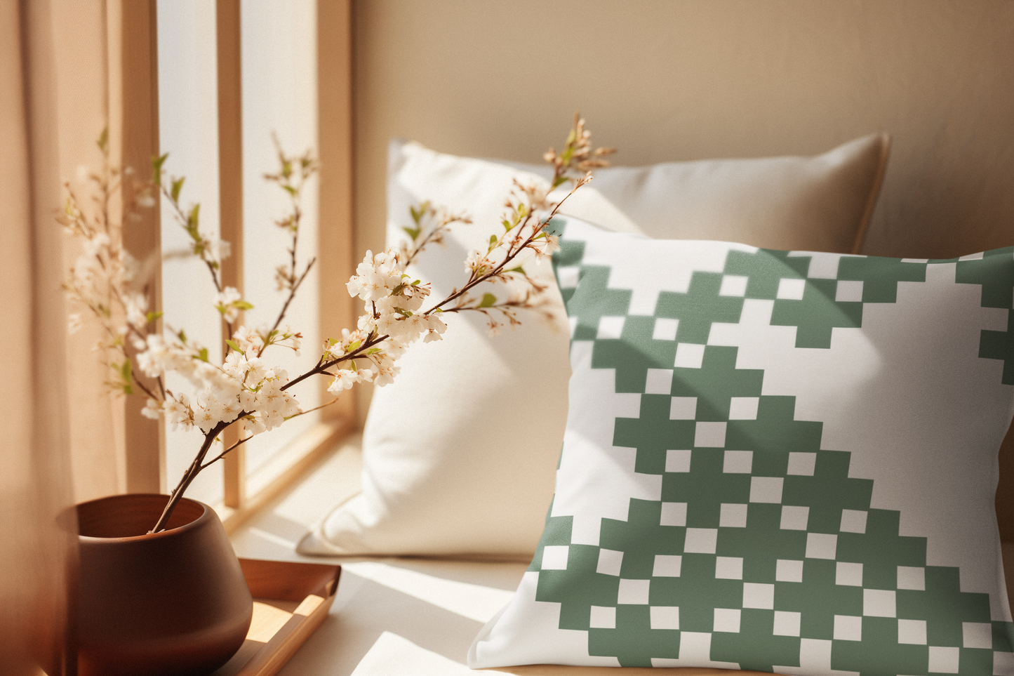 Accent Pillow - Elemental 4 in Spruce