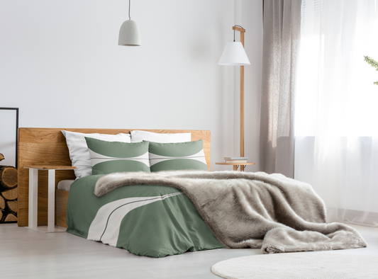 Duvet Cover - Elemental 2 in Spruce